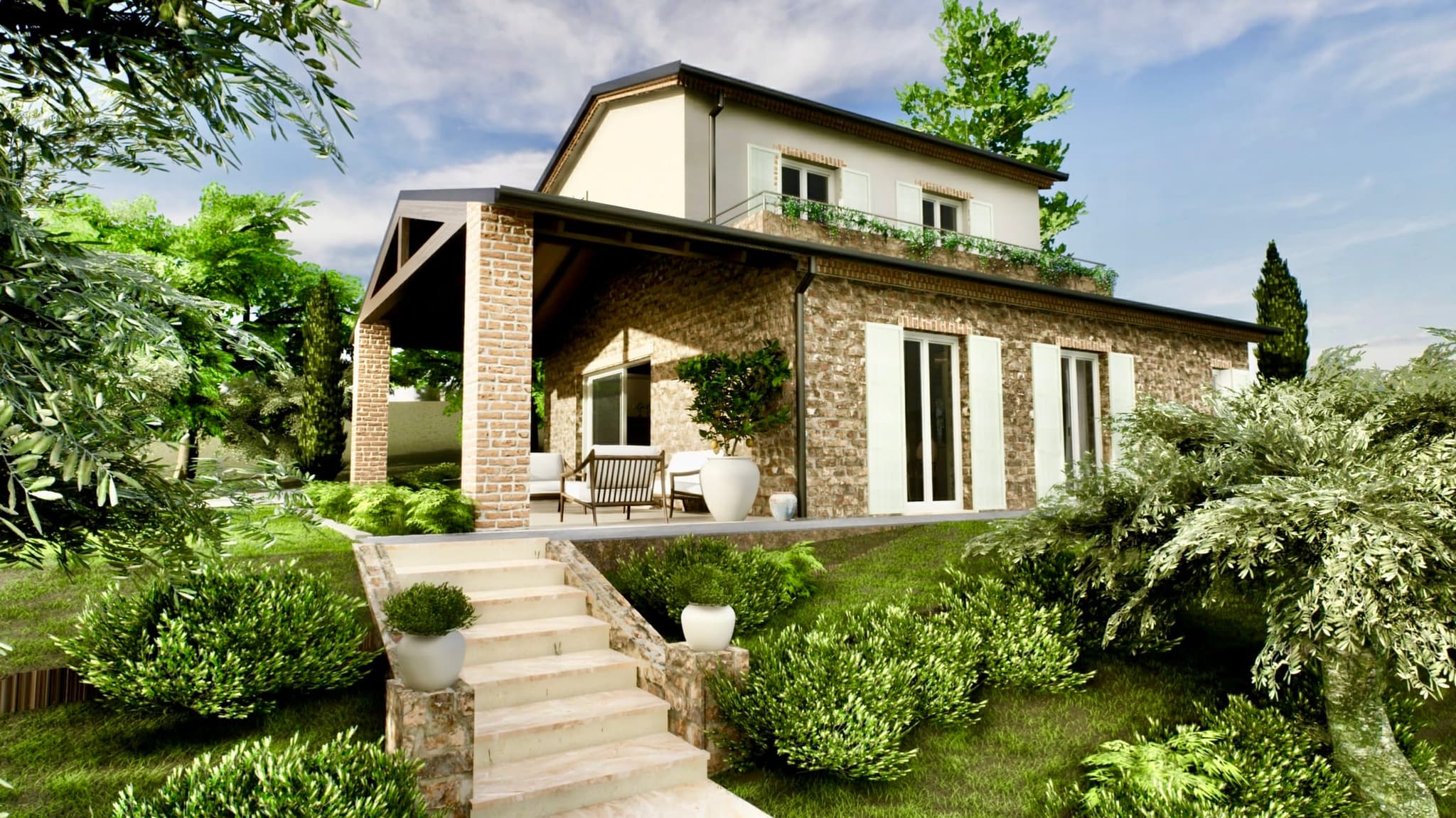 Monte San Martino (FM) — Casolare 1 — render di progetto (4)