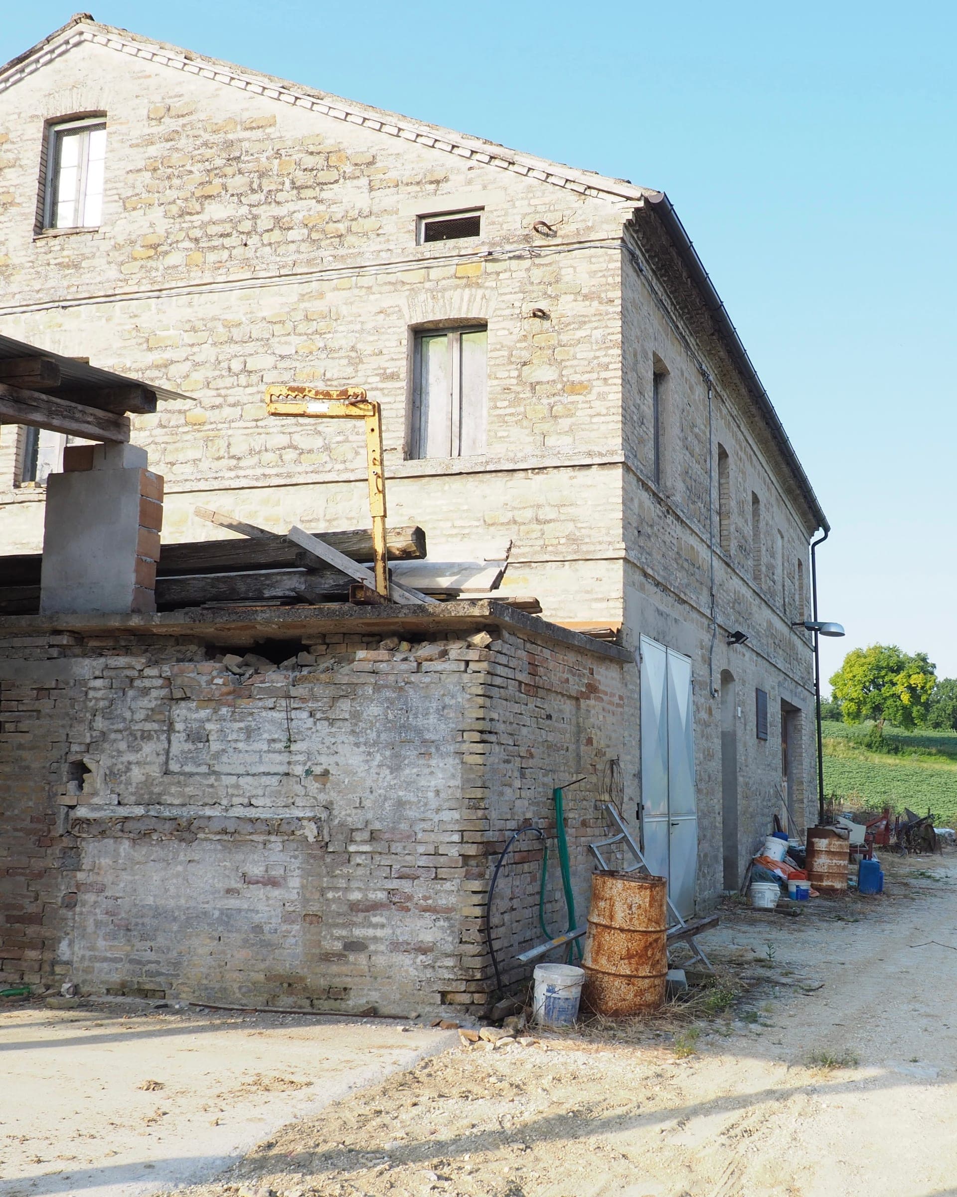 Monteleone di Fermo (FM) — stato di fatto prima dei lavori