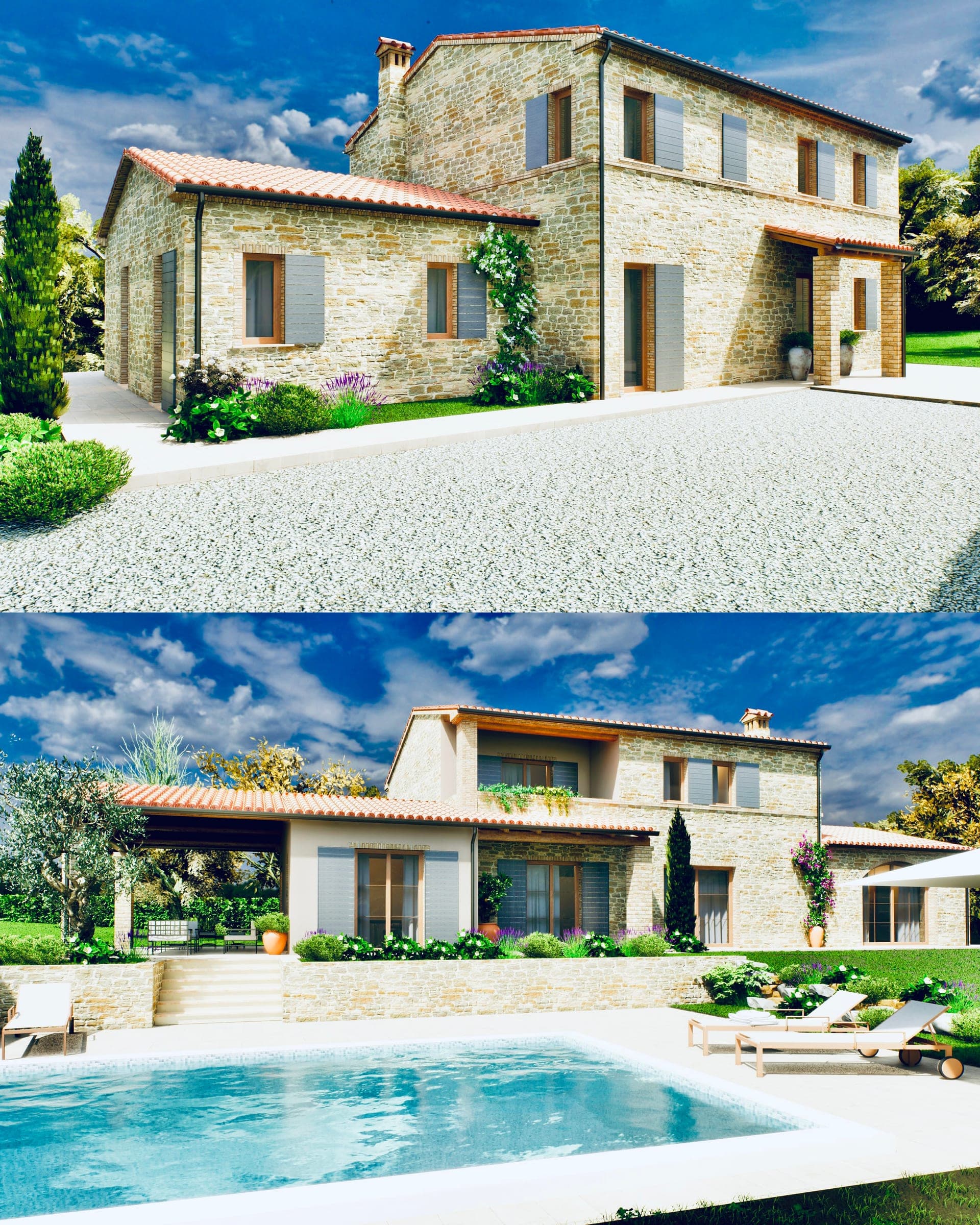 Magliano di Tenna (FM) — render di progetto (2)